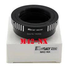 Kecay Высокоточный M42-NX адаптер для объектива M42 винтовой объектив для samsung NX адаптер для крепления NX10 NX11 NX5 NX100 NX210 NX1000