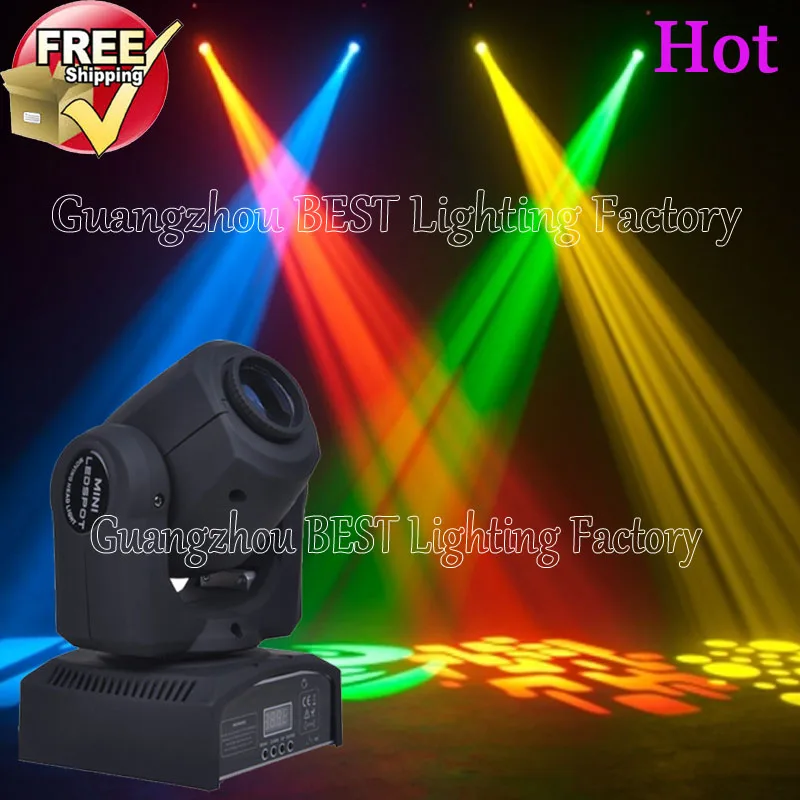 

10pcs/lot led spot 10w good function 3in1 gobo wash beam moving head dj equipment