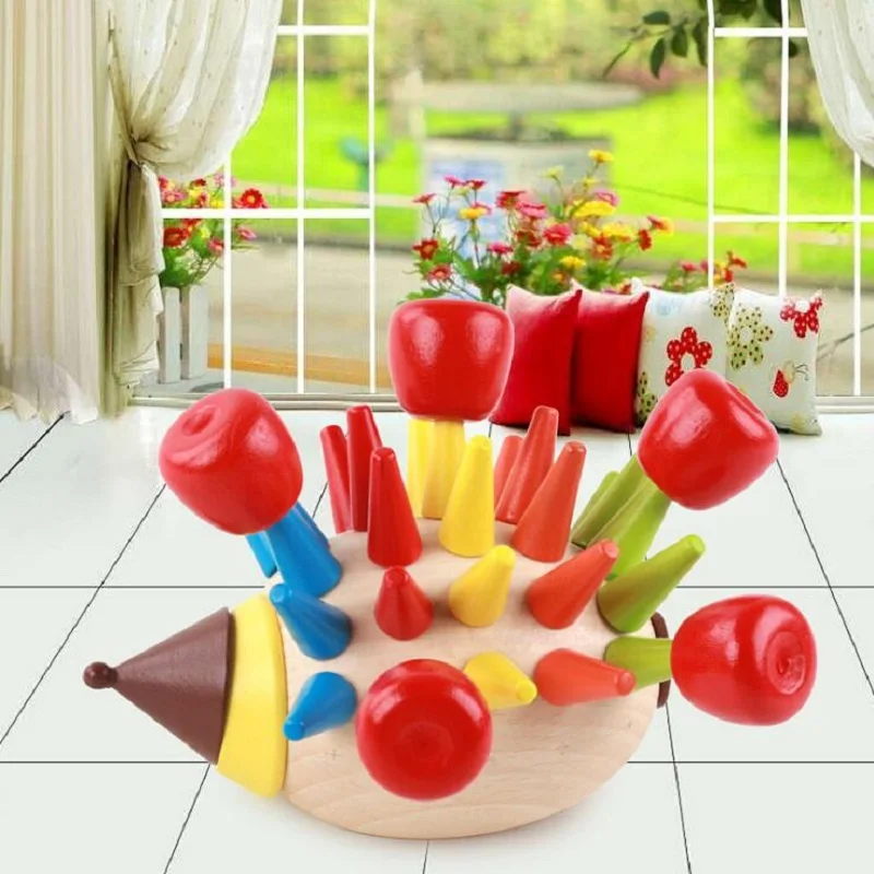Montessori-Children-Learning-Education-Wooden-Toys-Hedgehog-Game-Memor-Checkers-Birthday-Gift (1)