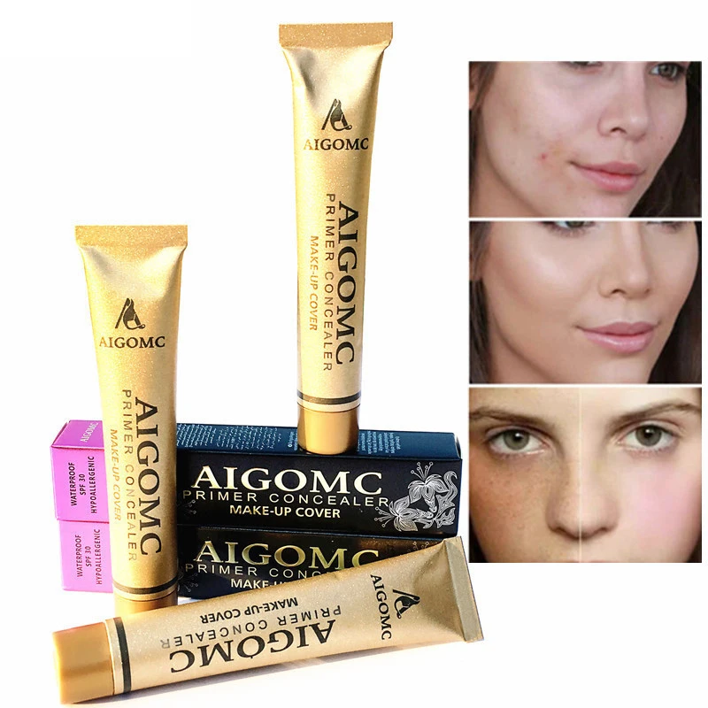 

AIGOMC 14Colors Liquid Concealer Makeup Full Cover Eye Dark Circles Acne Scar Tattoo Cream Face Waterproof Base Cosmetics TSLM2