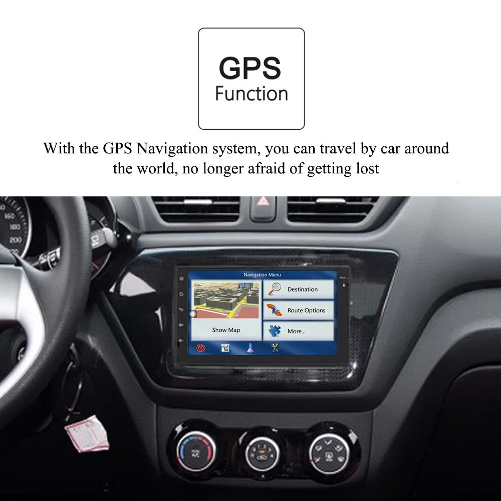 Автомагнитола Lexxson 2din Android 8 1 для Nissan Toyota Volkswagen Mazda GPS навигация FM Мультимедиа