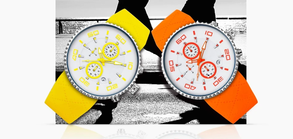 Montres de Sport minuterie hommes chronomètre 30 m étanche