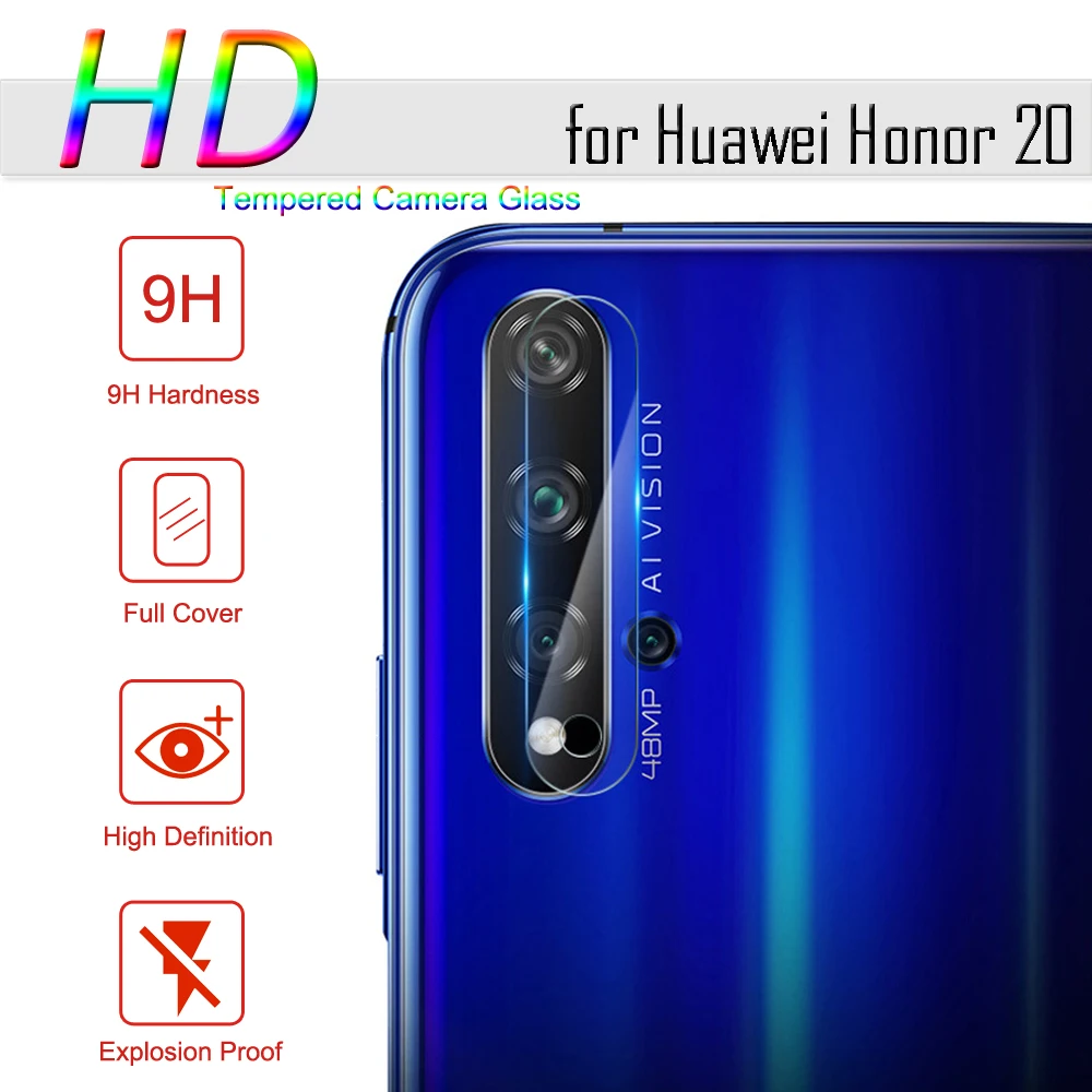 Закаленное стекло камеры для Huawei Honor 20 Pro 10i 20i стеклянная Защитная пленка
