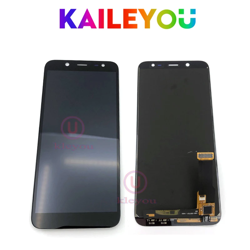 Для samsung Galaxy J6 2018 ЖК-дисплей J600 J600F Дисплей тач скрин Full в сборе Запчасти для авто |