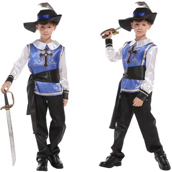 

Halloween Christmas Children boys king cosplay prince costume masquerade costumes performing