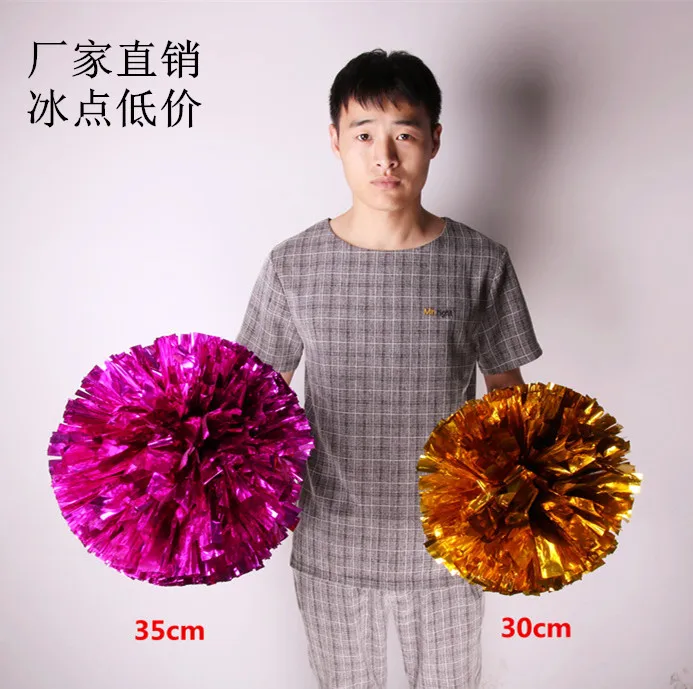 6 قطع من معدني احباط والبلاستيك الدائري بومس بوم بومس التشجيع