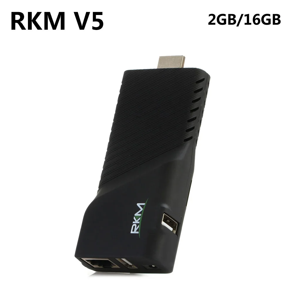 RKM V5 RK3288 четырехъядерный процессор 2 ГБ 16 ГБ Android tv Box 2,4 г/5 ГГц WiFi H.265 Bluetooth 4,0 Смарт Мини ПК Поддержка RJ45 4K HD tv Stick - Цвет: only V5 TV stick