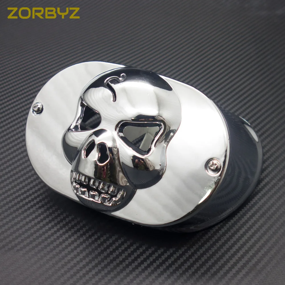 ZORBYZ 1 комплект хромированный задний фонарь с черепом для Harley Touring FLHRC FLHTC|chrome