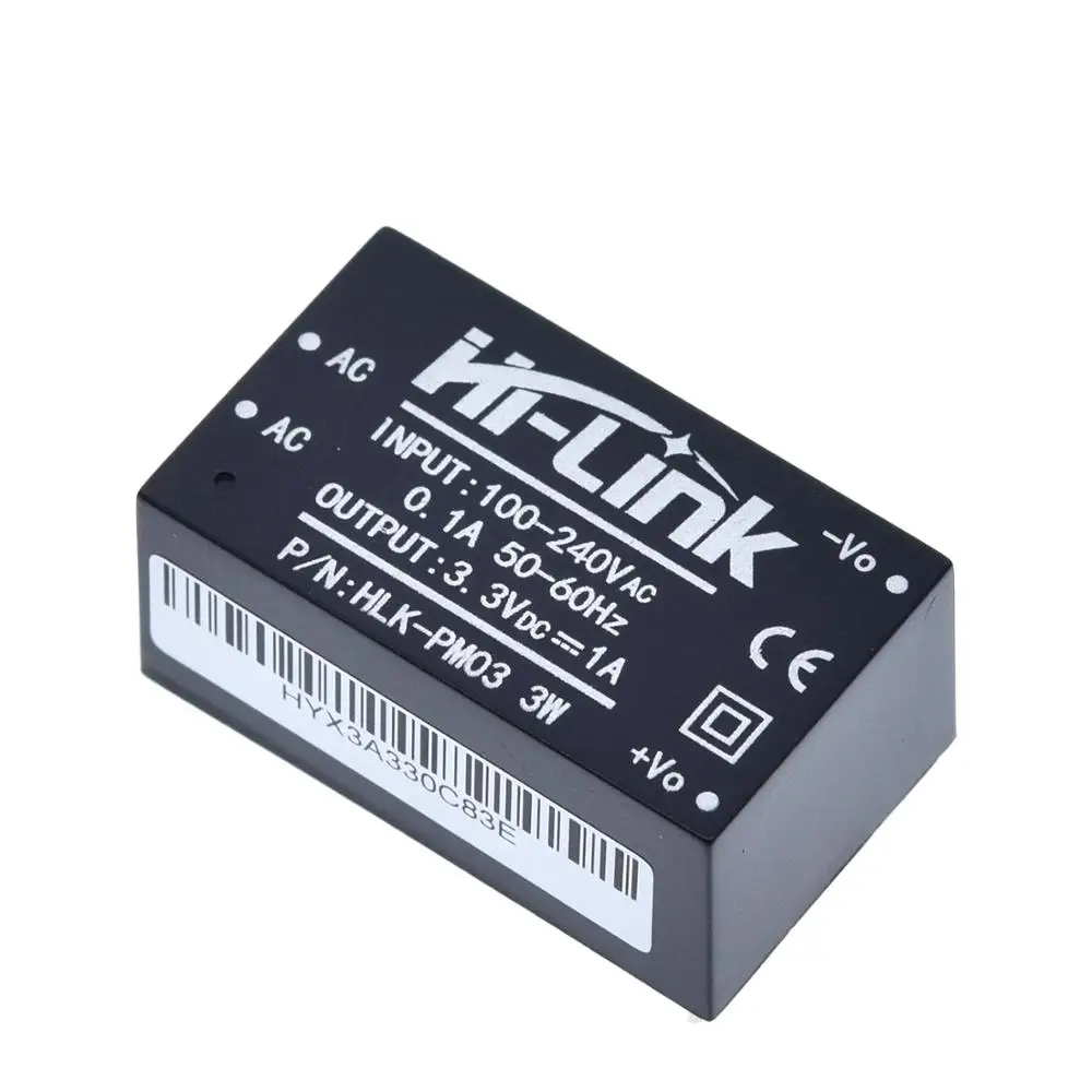 HLK-PM01 HLK-PM03 HLK-PM12 AC-DC 220V 5 V/3,3 V/12 V Мини модуля питания, интеллигентая(ый) бытовой выключатель питания модуль