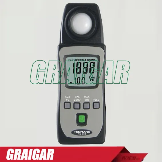 

TENMARS TM-720 Pocket Digital Light Level Foot-Candle Lux Meter Intensity