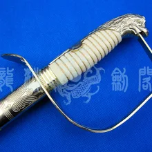 S4325 США сотрудник головы орла около команда прямой меч w/ножны 39.5"