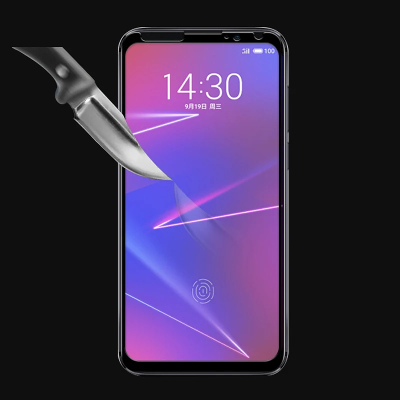 3D закаленное стекло для Meizu 16X полноэкранная защитная пленка 9H 16X|Защитные стёкла