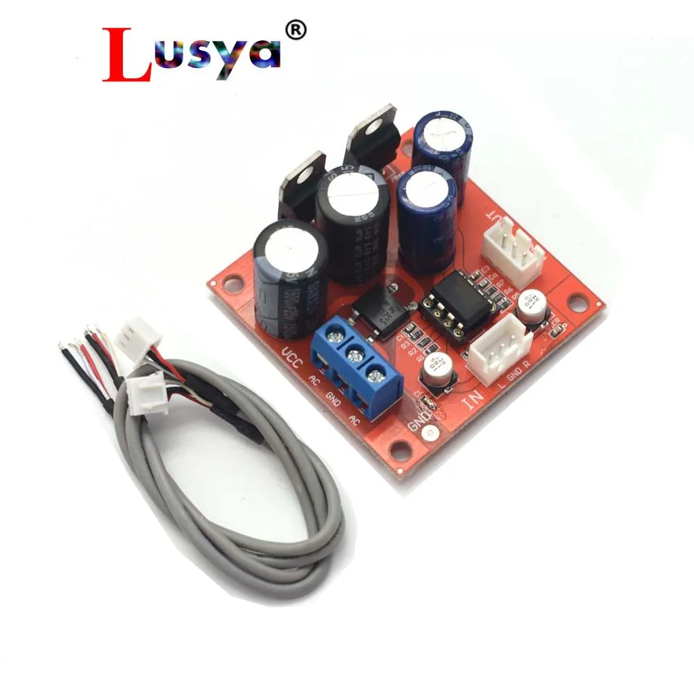 

HiFi Vinyl record player MM MC phono Preamplifier Preamp board NE5532 op amp dual AC 5-16V amplifier G9-001