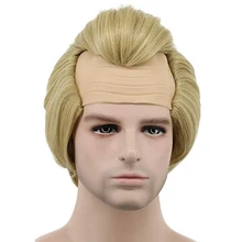 Суперсемейка г-н невероятный Косплей мальчик Боб Parr ролевые волосы синтетический короткий Косплей парик+ шапочка для волос