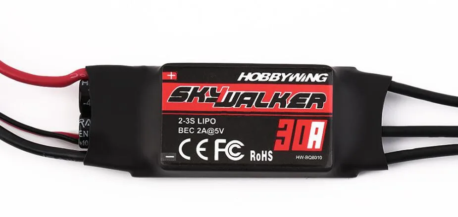 Hobbywing Skywalker 15A 20A 30A 40A 50A ESC Регулятор скорости с UBEC для RC FPV Квадрокоптер RC Mul-вертолет