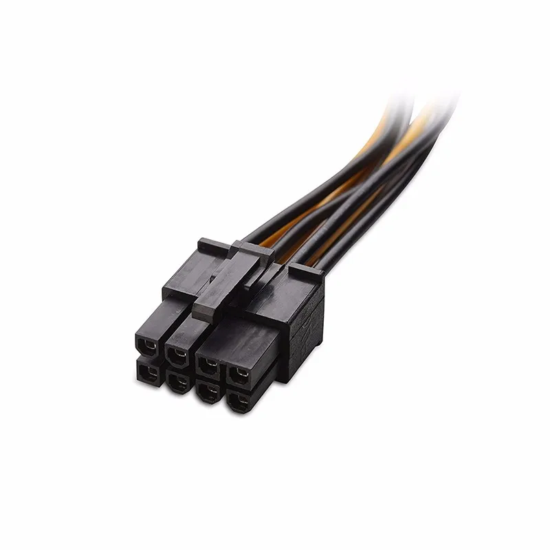 Кабель преобразователь питания Molex 6 дюймов 2 pin 4 Pin 8 PCI Express Pci e ATX PSU адаптер в Pcie (6 +