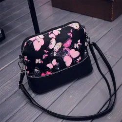 

Durable Fashion women bag Women Printing Shoulder Bag Leather Purse Satchel Messenger Bag bolsa feminina