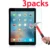 3packs закаленное стекло протектор экрана для Ipad 2 3 4 air 12 pro 7.9 9.7 10.2 7th 8th generation 10.5 2018 2019 mini 5 для Apple