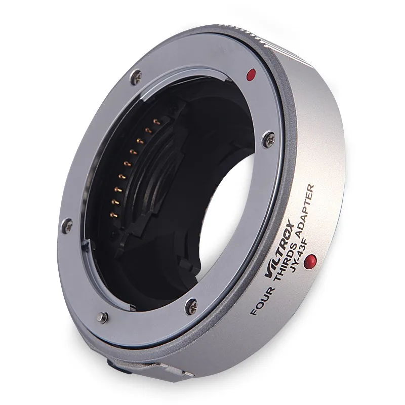 

Viltrox Auto Focus 4/3 Lens to Micro 4/3 M4/3 Camera Adapter Mount for Olympus Panasonic E-PL3 EP-3 E-PM1 E-M5 GF6 GH5 G3 DSLR