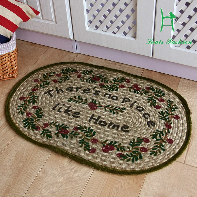 Buy Hemp qualitative door entry hall door mat mat the