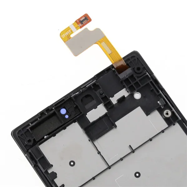 WEIDA 4 &quotдля Nokia Lumia 520 ЖК дисплей дигитайзер Сенсорная панель экран в сборе + рамка с