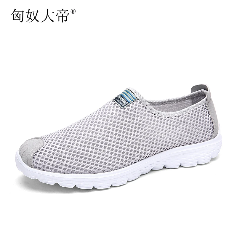 Unisex Summer Breathable Mesh Men Shoes Lightweight Men Flats Fashion Casual Male Shoes Brand Designer Men Loafers