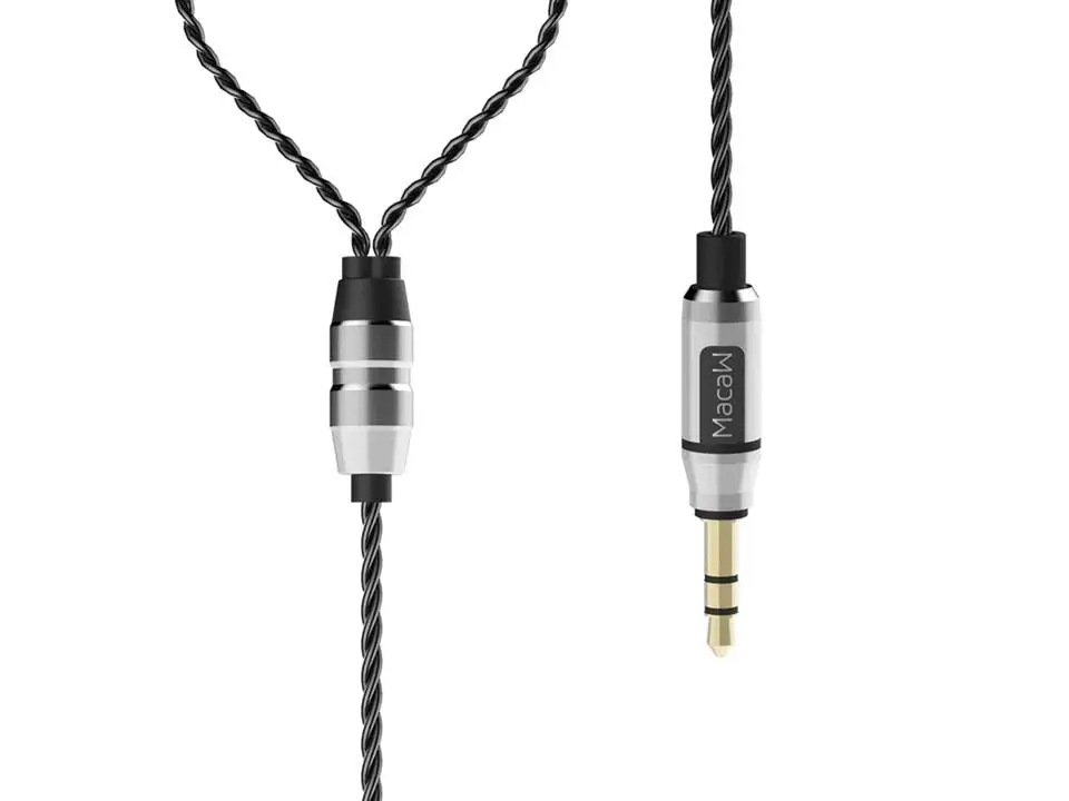 Macaw GT600S Dynamic Driver Balanced Armature Hybrid MMCX Hi Fi Hifi Music Monitor Audiophile In ear Earphone Earbuds