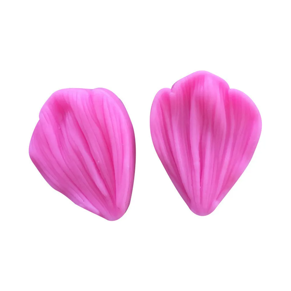 

SEAAN Rose Flower Petals Embossed Silicone Mold Flower Making Fondant Cake Decorating Tools Chocolate Candy Polymer Clay Molds