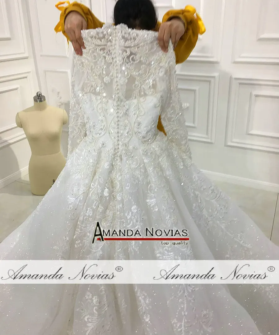 Robe de soiree свадебное платье свадебное платье с бисером ручной работы настоящая работа