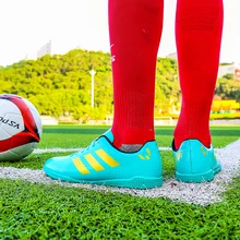 Оригинальные мужские футбольные бутсы, бутсы для тренировок, FG, шипы для детей, Phantom Academy, кроссовки для мальчиков, Grass Groud, супертонкие футбольные бутсы