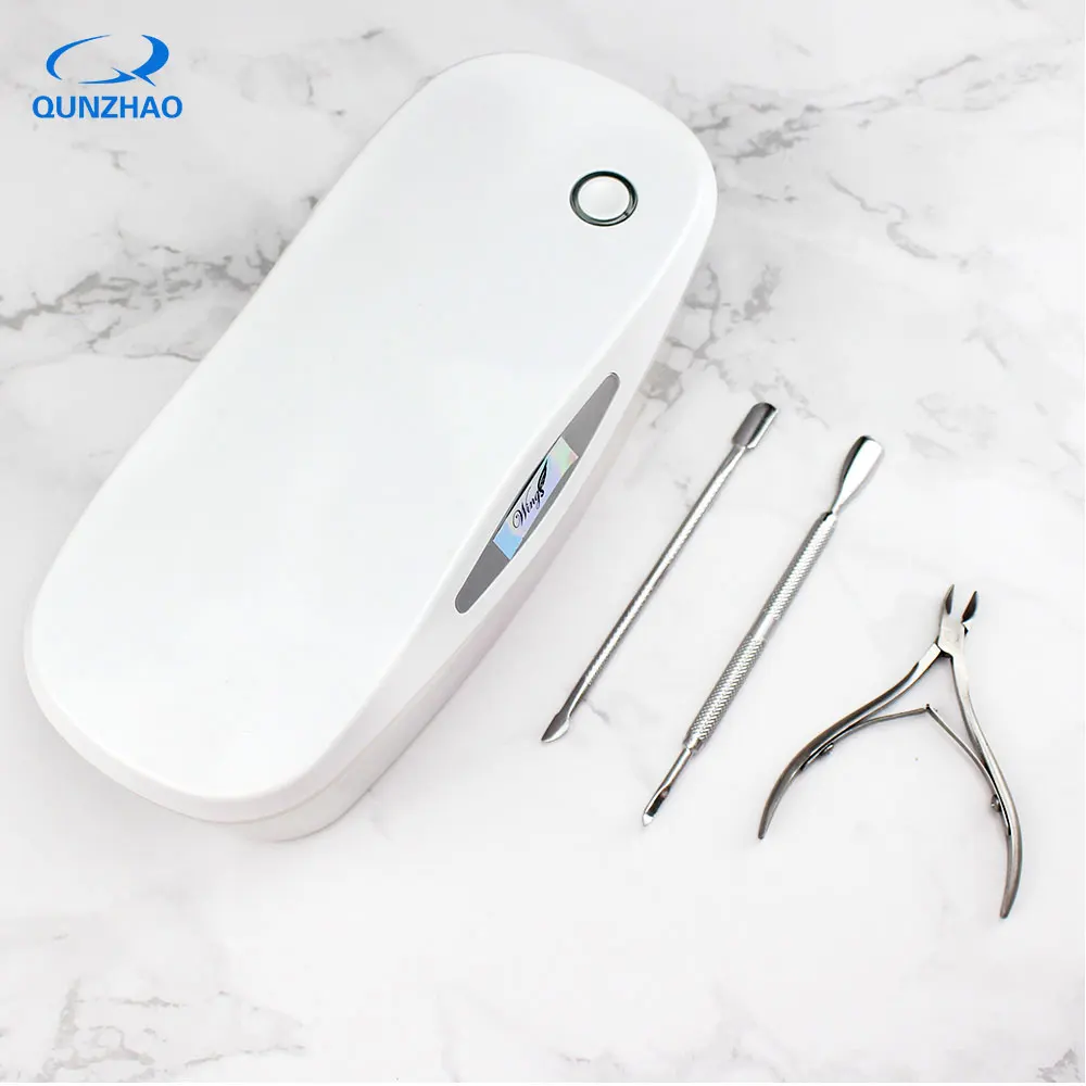 

Sterilizer Nail Art Tool For Makeup Brushes Nail Art Equipment For Nails LED UV Disinfection Box Cleaning Device Rechargeable