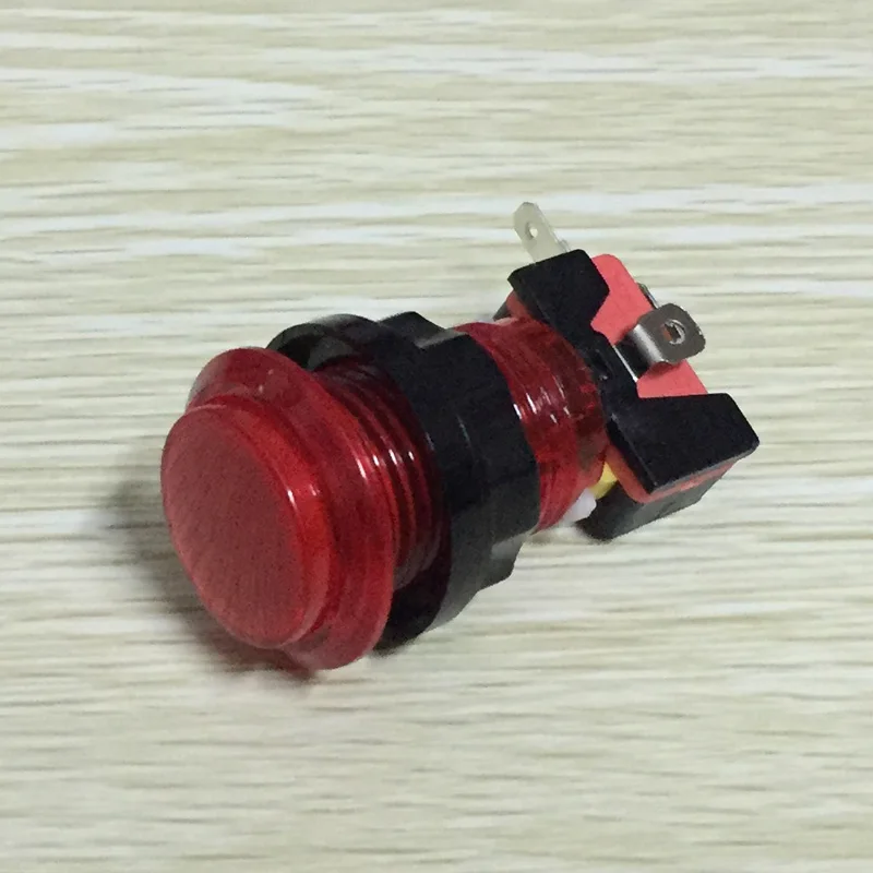 Аркадная игра 5v/12v светодиодный кнопочный с подсветкой микропереключателем для