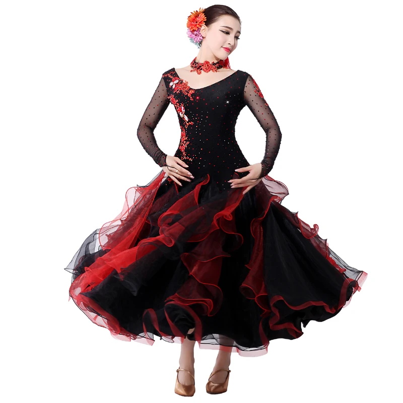 New Style! ballroom Standard Dance Dress,Waltz Competition Dress,Women