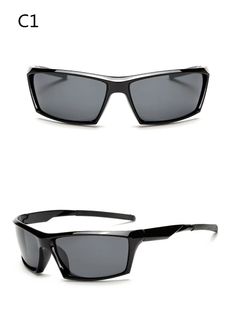 ASOUZ 2019 new polarized men\`s sunglasses UV400 fashion square ladies sunglasses classic brand design sports driving sunglasses (7)