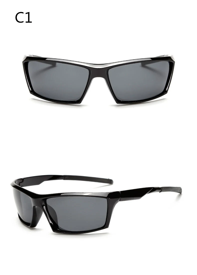 ASOUZ 2019 new polarized men's sunglasses UV400 fashion square ladies sunglasses classic brand design sports driving sunglasses (7)