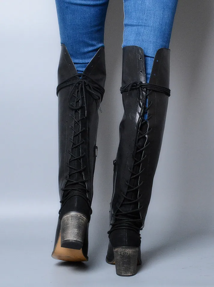 Botas de cano alto