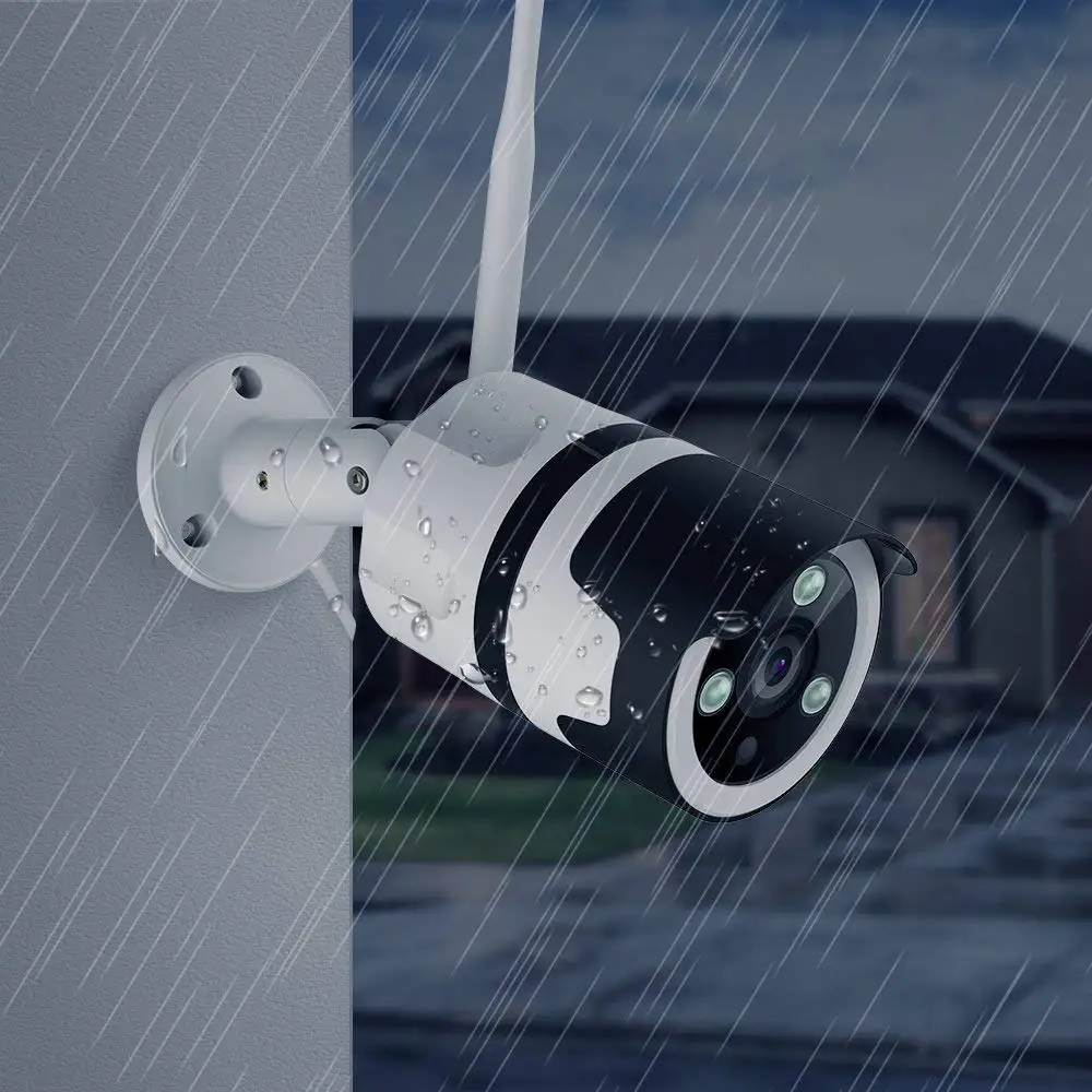 Outdoor Security IP Camera 1080P HD Wireless WiFi Camara Waterproof IR Night Vision CCTV Camera Two-way Audio SD Card Storage Outdoor Security IP Camera 1080P HD Wireless WiFi Camara Waterproof IR Night Vision CCTV Camera Two-way Audio SD Card Storage