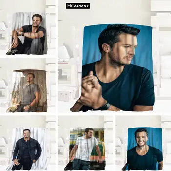 

New Arrival Luke Bryan Blankets 3D Printing Soft Blanket Throw On Home/Sofa/Bedding Portable Adult Travel Cover Blanket