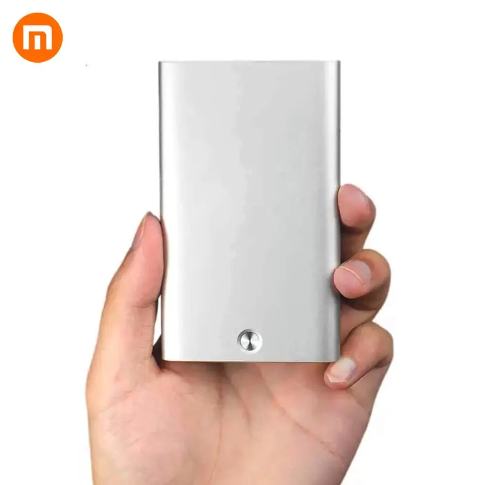 Популярный Чехол для карт Xiaomi Miiiw, автоматическая всплывающая коробка, держатель для карт, металлический кошелек Mijia, ID, портативный банк для хранения, для кредитной карты, карта