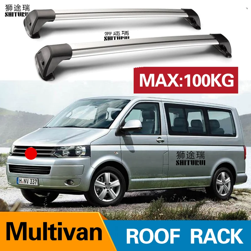 2 шт. для VOLKSWAGEN California Transporter Shuttle T5 T6 VAN roof bar автомобильный Специальный алюминиевый сплав пряжка на пояс Led стрельба