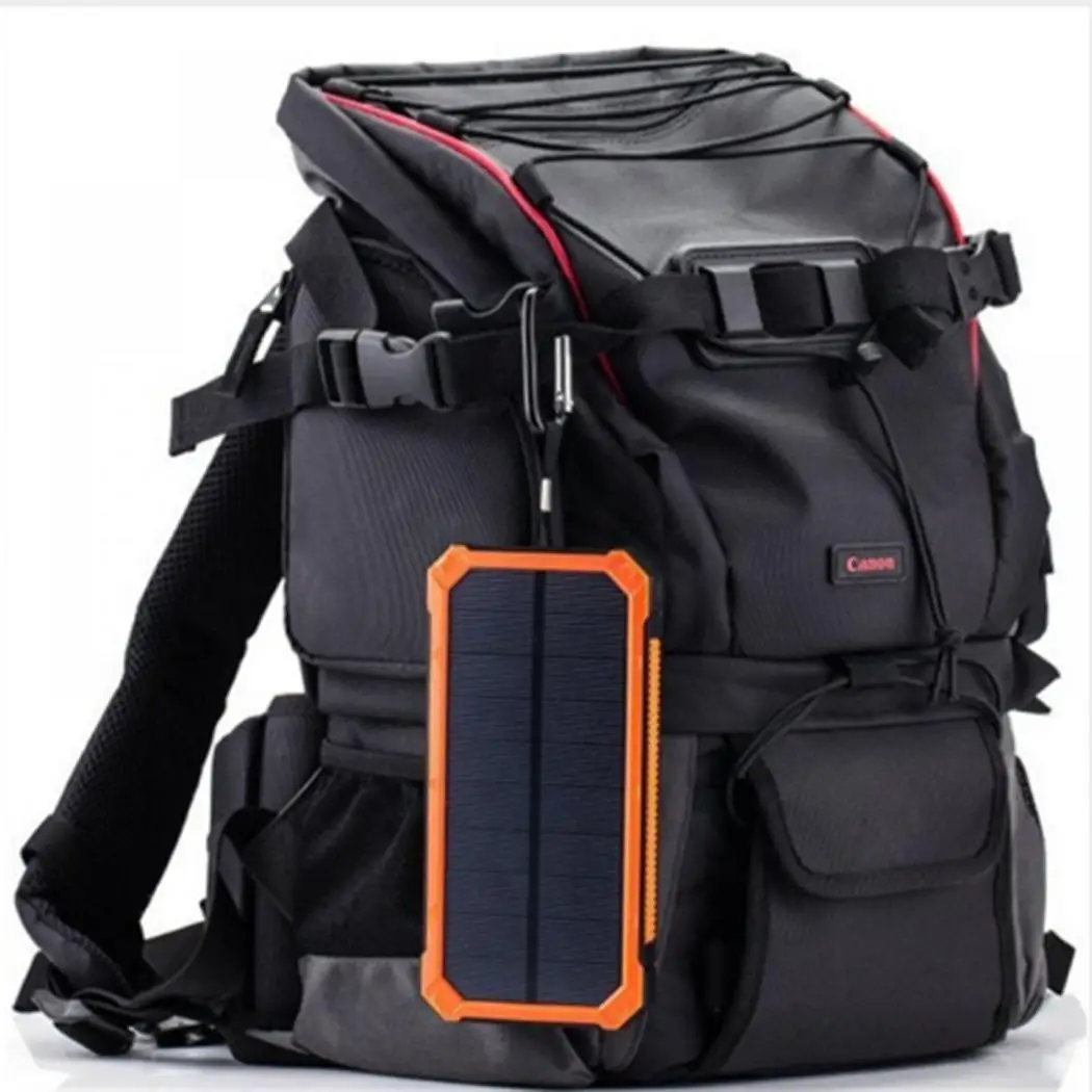 20000 мАч портативный солнечный внешний аккумулятор Внешняя батарея двойной USB для