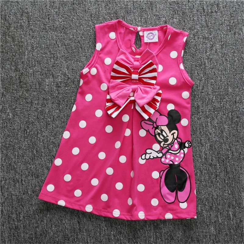 2017 Girls Dress Kids Cartoon Minnie Vestidos Clothes Children Vestido Infantil Cotton Disfraz Infantil Costume For Kids Dresses03