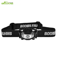 Booms Fishing AL1 светодиодный перезаряжаемый налобный фонарь красный светильник, сенсорный светильник, режим вспышки регулируемый 180 люмен