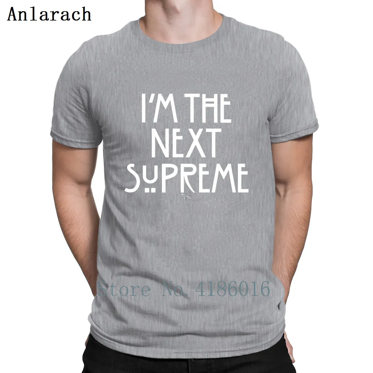 Футболка с принтом Love American Horror Story I'M The Next Suprem дышащие Забавные футболки