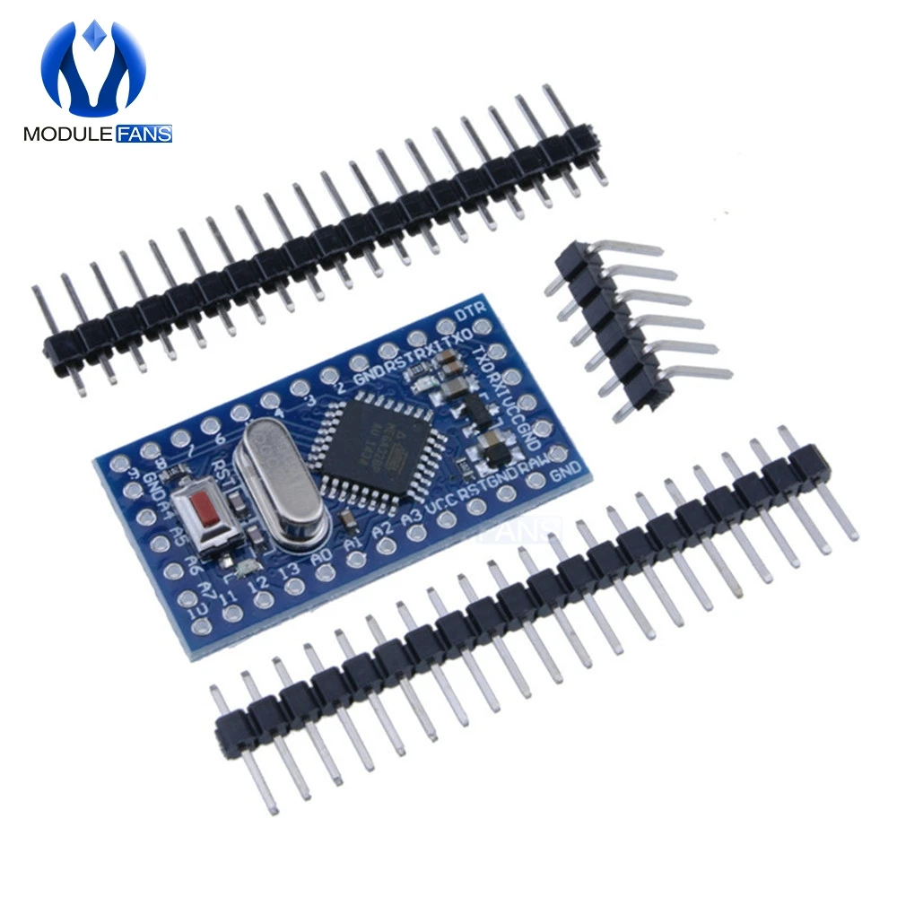 

Pro Mini Atmega328 Board 5V 16M 16Mhz Replace ATmega128 For Arduino Compatible Nano 3.0 V3.0 Atmega328P-AU Serial Module 12v