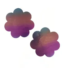 50 пара/лот, женские сексуальные накладки на соски, наклейки на соски, тепель, лепестки груди, одноразовые накладки на соски