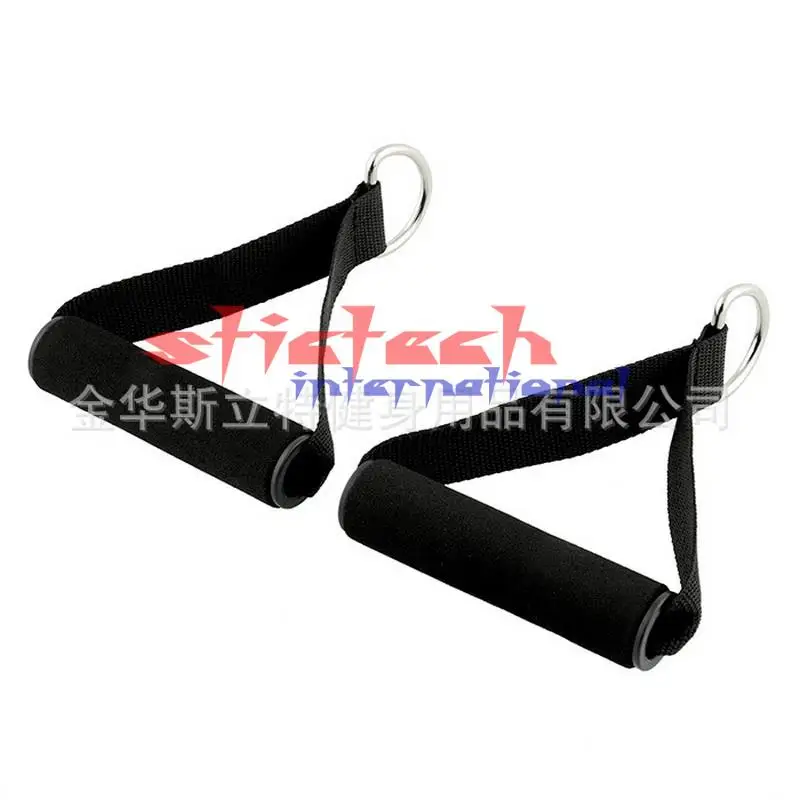 

by dhl or ems 200pcs Tricep Rope Cable Attachment Bar Dip Station Resistance Band Exercise