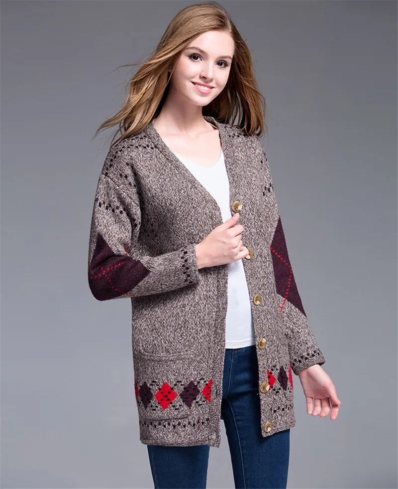Большие размеры 5XL свитер Для женщин Демисезонный вязать кардиган, куртки модная Изысканная Женский вязаный свитер куртки IOQRCJV Q083