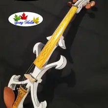 Новая модель crazy-2 SONG art streamline 4/4 электрическая скрипка, твердая древесина#10314