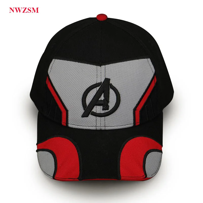 

Unisex Hip Hop 2019 Movie Avengers: Endgame Cosplay Hats Advanced Tech Adjustable Avengers Letter Embroidery Baseball Cap